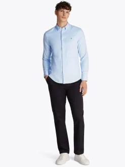 Tommy Hilfiger Flex Dobby Shirt - Blue