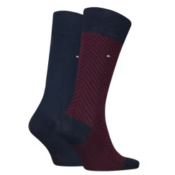 Tommy Hilfiger Herringbone 2 Pack - Navy