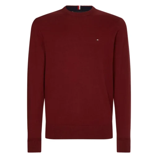 Tommy Hilfiger Pima Cotton Cashmere Crew Neck - Red