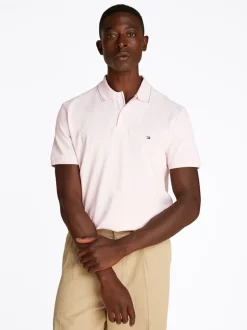 Tommy Hilfiger Placket Polo - Pink