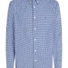 Tommy Hilfiger Poplin Gingham Shirt - Blue