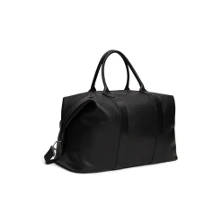 Tommy Hilfiger Premium Leather Weekend Bag - Black