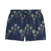 Tommy Hilfiger Printed Medium Drawstring Shorts - Navy
