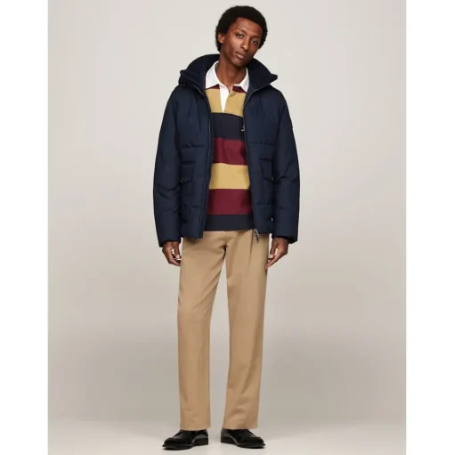 Tommy Hilfiger Rockie Hooded Jacket - Navy