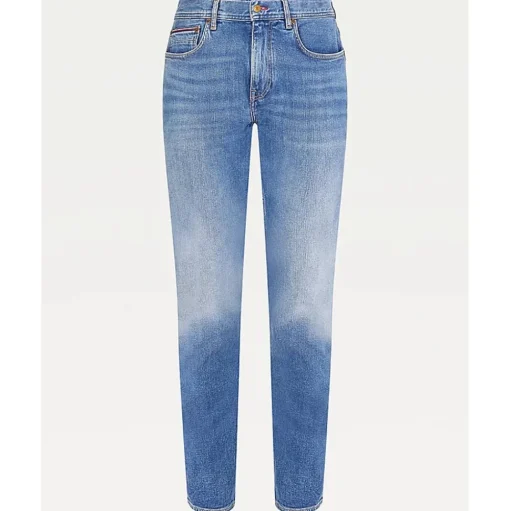 Tommy Hilfiger Straight Denton Jean Boston Indigo - Blue