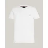 Tommy Hilfiger Stretch Slim Fit T-Shirt - White