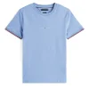 Tommy Hilfiger Tommy Logo Tipped T-Shirt - Blue