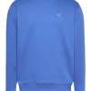 Tommy Jeans Flag Sweatshirt - Blue