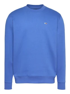 Tommy Jeans Flag Sweatshirt - Blue