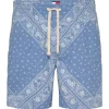 Tommy Jeans Loose Beach Print Short - Blue