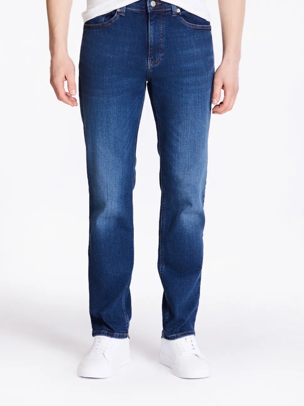 Tommy Jeans Ryan Slim Straight Fit Jeans - Blue