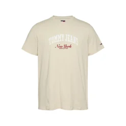 Tommy Jeans Varsity T-Shirt - Stone