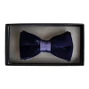 Zazzi Velvet Bow Tie - Navy