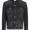 Calvin Klein Jeans Slim Denim Jacket - Black