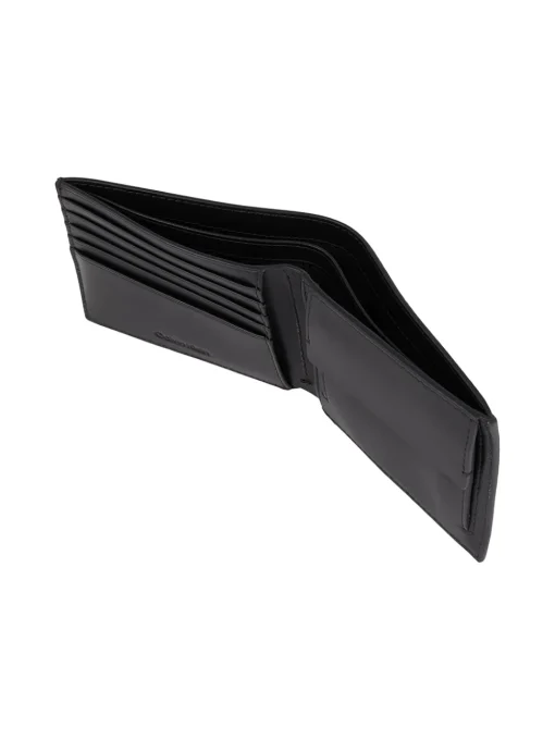 Calvin Klein Modern Business Bifold & Coin Wallet - Black