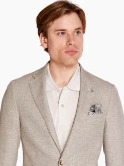 Herbie Frogg Plain Blazer - Stone