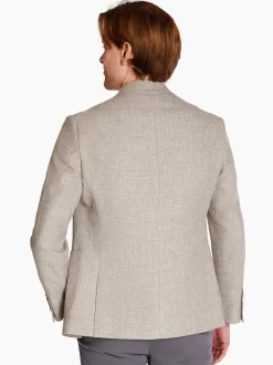 Herbie Frogg Plain Blazer - Stone