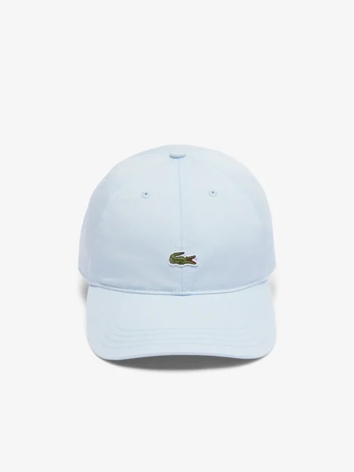 Lacoste Monochrome Cotton Twill Cap - Blue