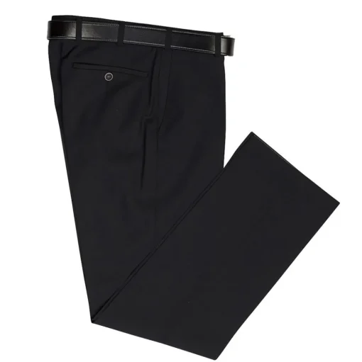 Marco Capelli Classic Regular Fit Trousers - Black