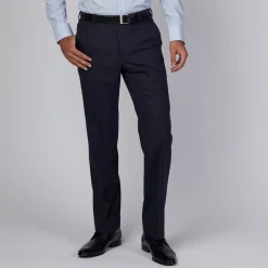 Marco Capelli Classic Regular Fit Trousers - Navy