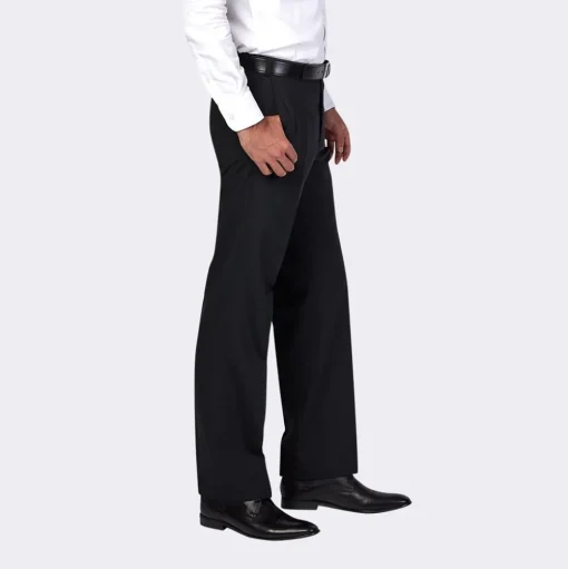 Marco Capelli Classic Regular Fit Trousers - Black