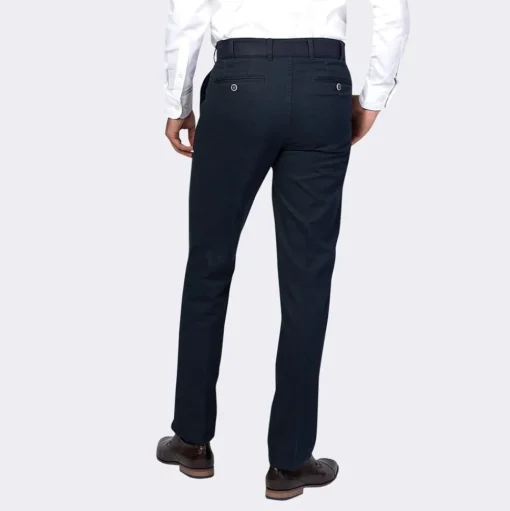 Marco Capelli Classic Regular Fit Trousers - Navy