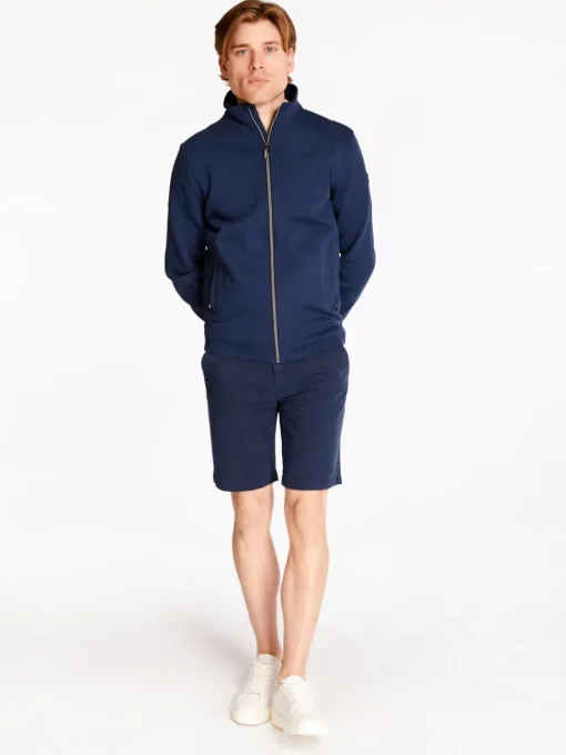 Marco Capelli Double Face Interlock Sweat - Navy