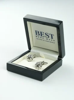 Marco Capelli Knot Cufflink - Silver