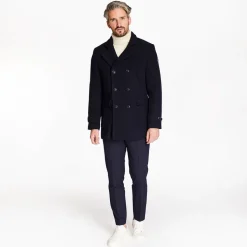 Marco Capelli Lambswool Cable Polo Sweater - White