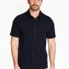 Marco Capelli Puglia Knitted Shirt - Navy