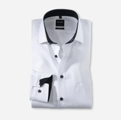 Olymp Natte Modern Fit Formal Shirt - White