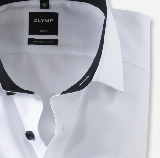 Olymp Natte Modern Fit Formal Shirt - White