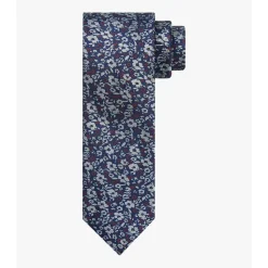 Profuomo Floral Tie - Navy
