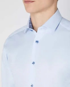 Remus Uomo Kirk Structure Shirt - Blue