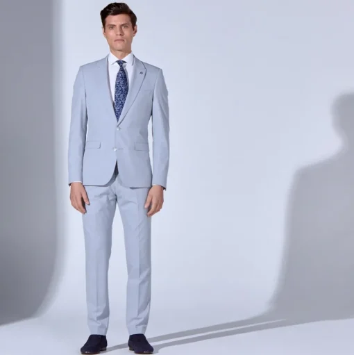Remus Uomo Massa Slim 2 Piece Suit - Grey