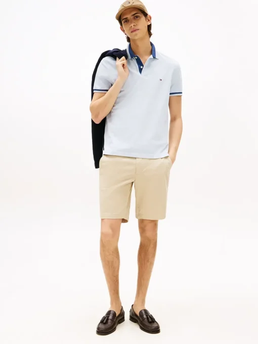 Tommy Hilfiger Contrast Collar Block Shirt - Blue