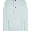 Tommy Hilfiger Logo Hoodie - Blue